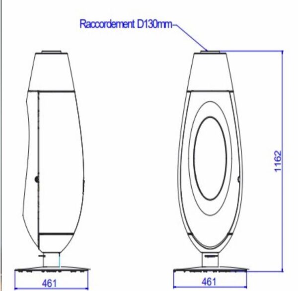 Estufa de hierro fundido OVATIO 5 KW - Imagen 3